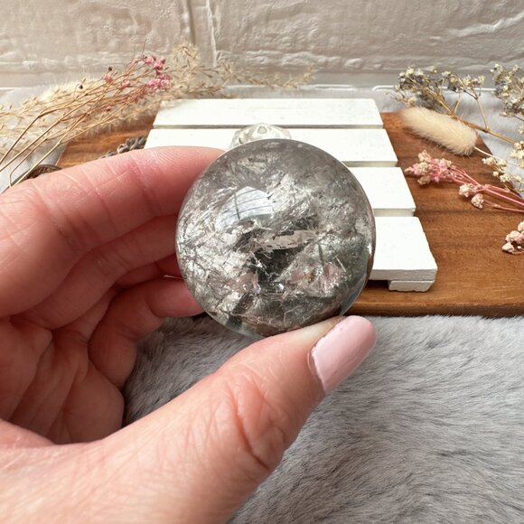 Small Garden Quartz Sphere - Picture 1 of 9